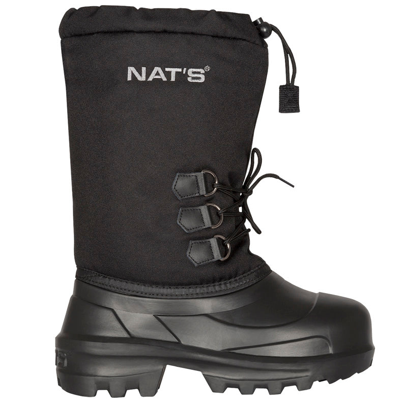 Nat's R900 Plain Toe Men's Ultra-Light Winter Boot w/ Removable Primaloft® Liner | -85°C/-121°F Rated | Black | Sizes 7 to 14 Work Boots - Cleanflow