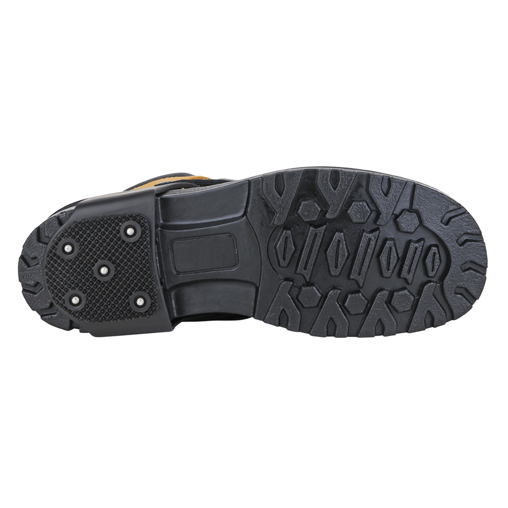 K1 Series Anti-Slip Heel Heelstop Rubber Intrinsically Safe Traction Aid Black Size M-2XL