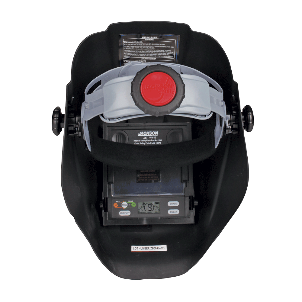 Jackson HLX-100 Insight Black Digital ADF Welding Helmet Personal Protective Equipment - Cleanflow