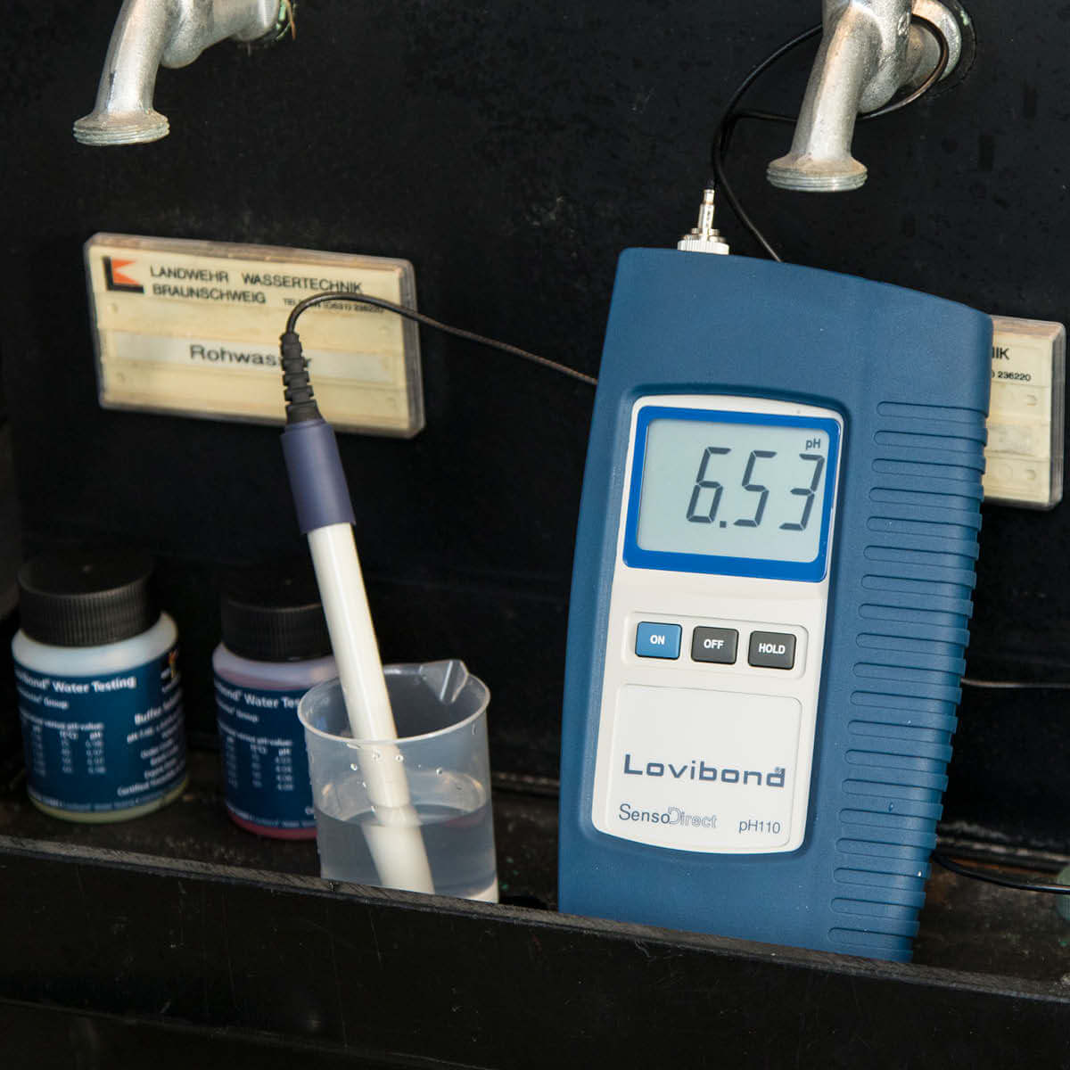 Lovibond SensoDirect 110 Portable pH Kit with Electrode Water Testing Equipment - Cleanflow