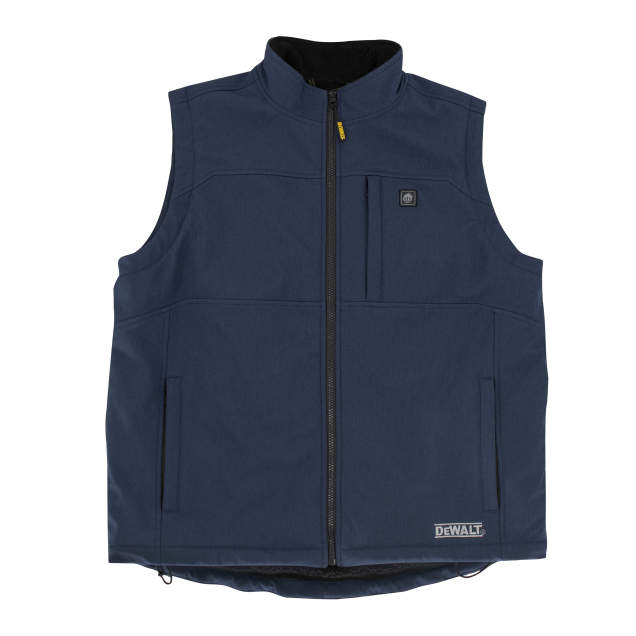 DEWALT Men s Navy Heated Vest Kitted with Battery