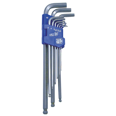Jet Extra Long Ball Nose Hex Key Sets Mechanic Tools - Cleanflow
