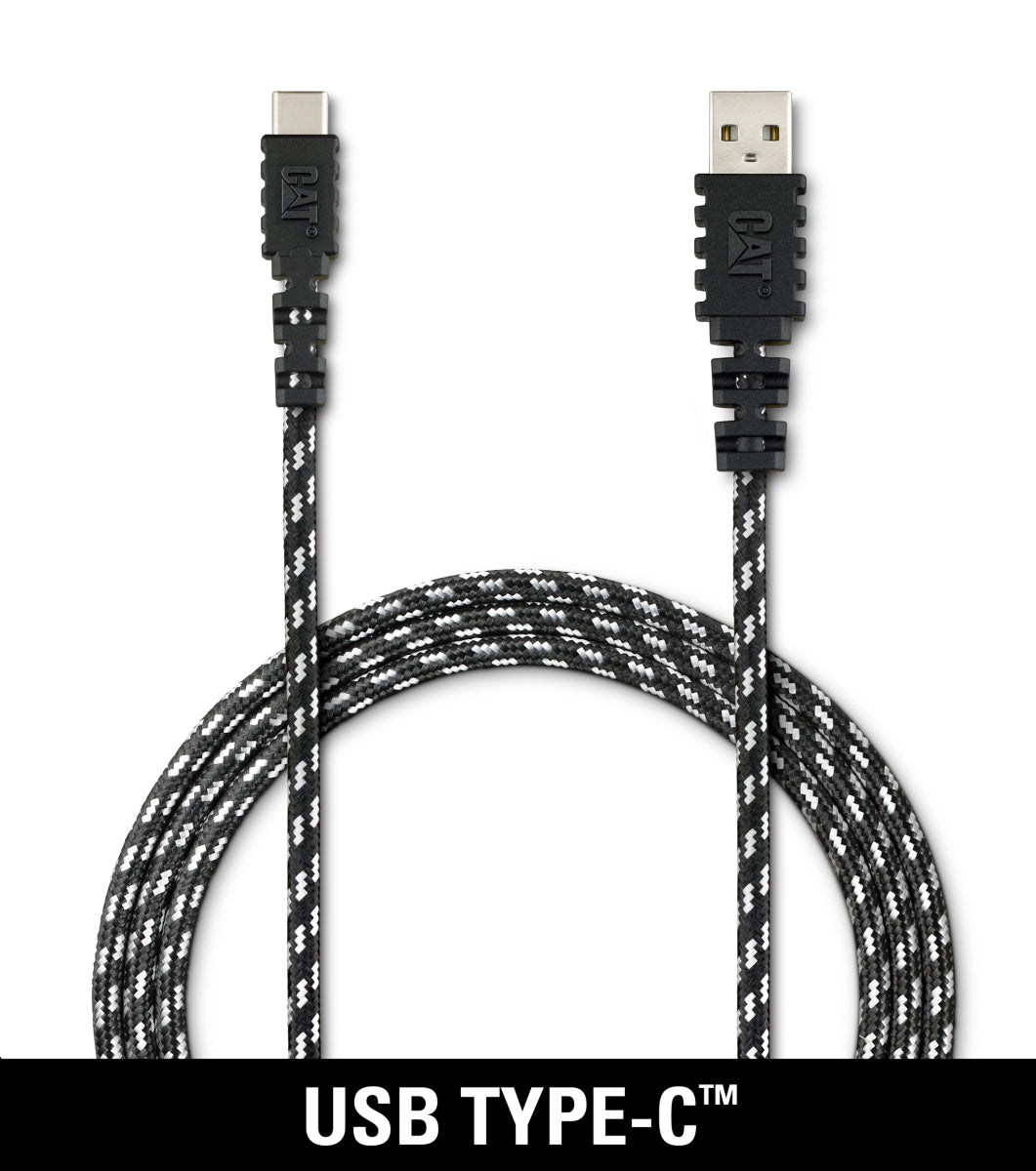 CAT® Certified USB Type-C™ Charge/Sync Cable - 10-Ft