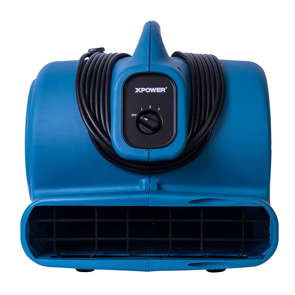 Xpower P-630 1/2 HP 2800 CFM 3 Speed Air Mover, Carpet Dryer, Floor Fan, Blower
