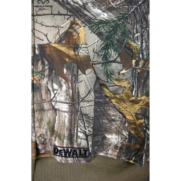 DEWALT® Men's Heated Realtree Xtra® Camouflage Hoodie Sweatshirt Kitted with Battery | Sizes S - 3XL