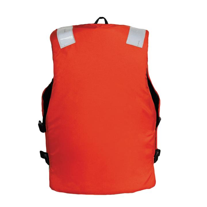 Mustang Survival Flotation Vest, Two Front Pockets/radio Pocket, Orng, Sz Xl, Solas Reflective Tape Model: MV3119RP2XL